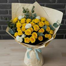 Букет цветов из:  Розы в Долгое