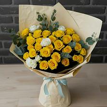 Букет цветов из:  Розы в Долгое