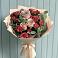 Букет цветов из: Гвоздики и Розы в Долгое