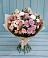 Букет цветов из: Хризантемы, Розы и Альстромерии в Долгое