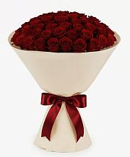 Букет 101 Бордовая роза Блэк Бакарра #REPLACE_PRED# Долгое