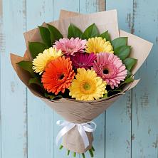 Букет цветов из:  Герберы в Долгое