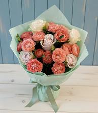Букет цветов из:  Розы в Долгое