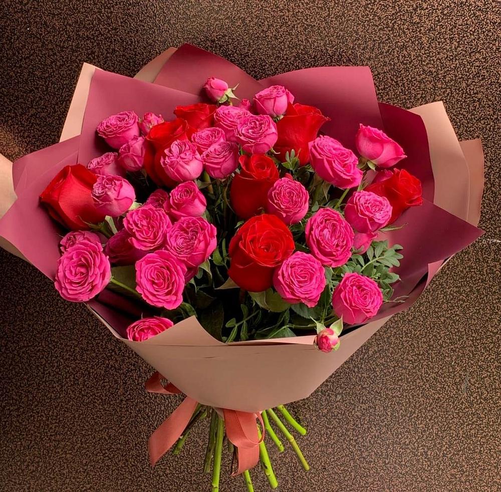 Букет В объятьях нежности в Долгое