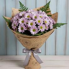 Букет цветов из:  Хризантемы в Долгое