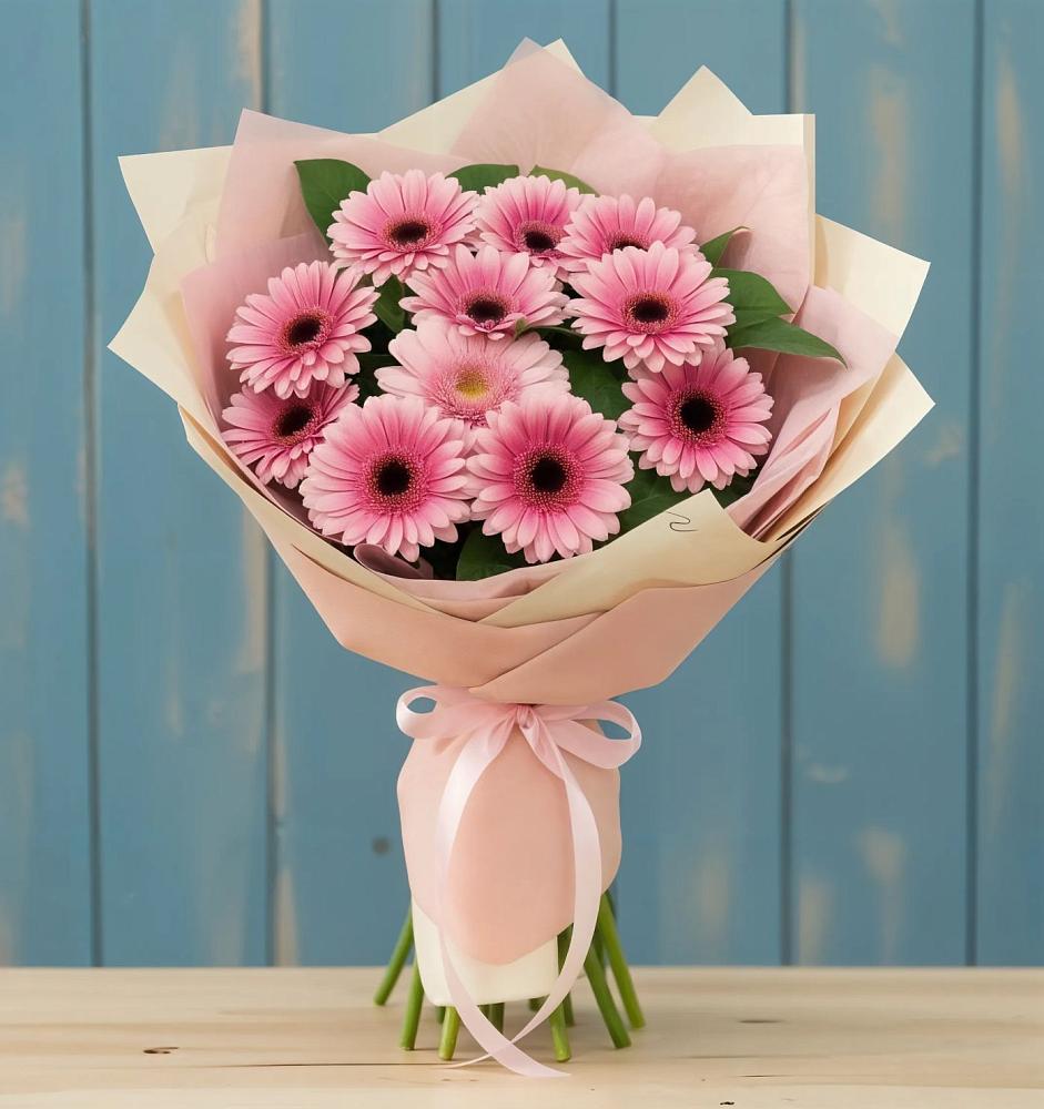 Букет цветов из: Герберы в Долгое