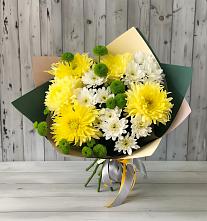 Букет цветов из:  Хризантемы в Долгое