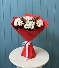 Букет цветов из:  Хризантемы в Долгое