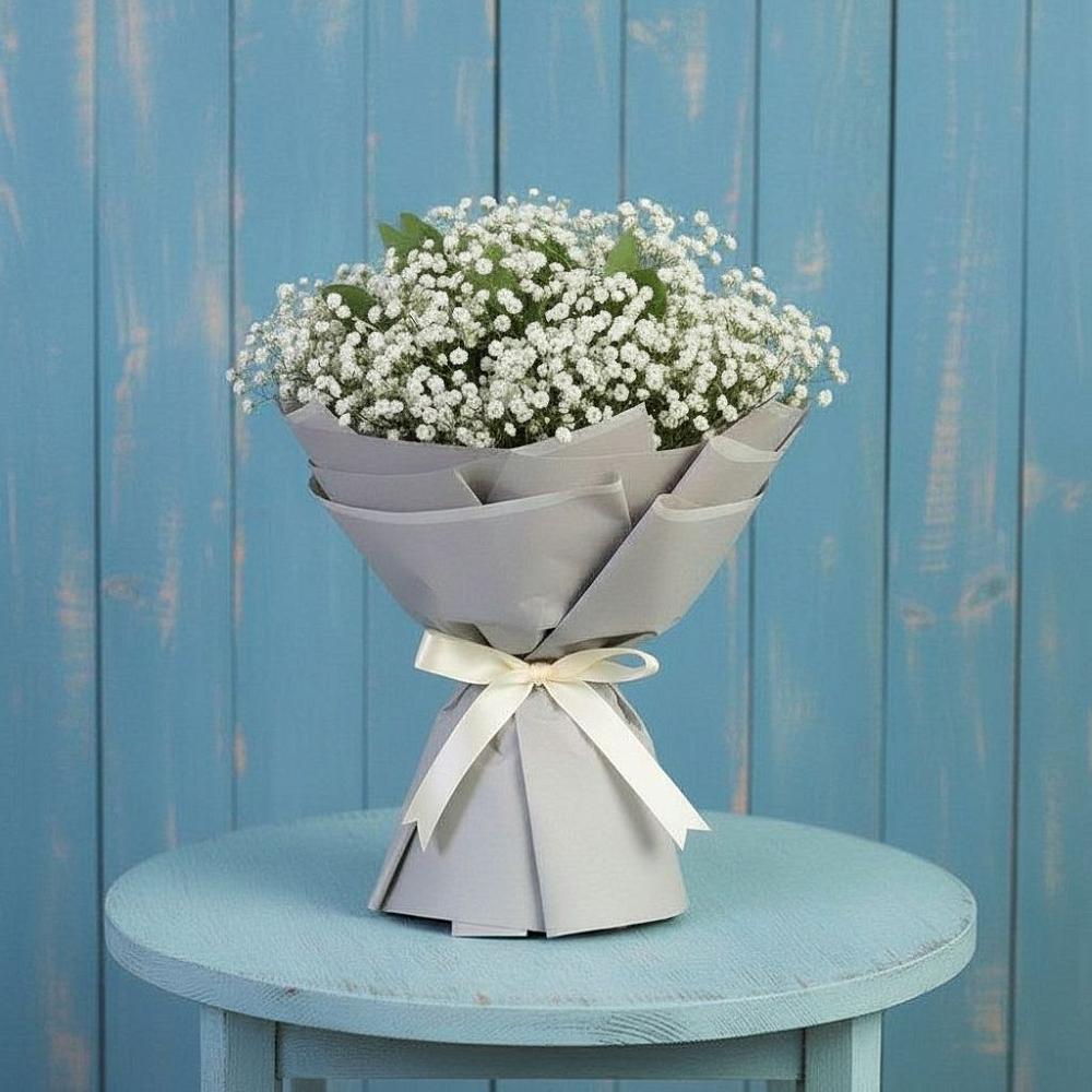 Букет цветов из: Гипсофила в Долгое