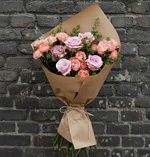 Букет цветов из:  Розы в Долгое