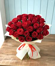 Букет 29 Красных роз в Долгое