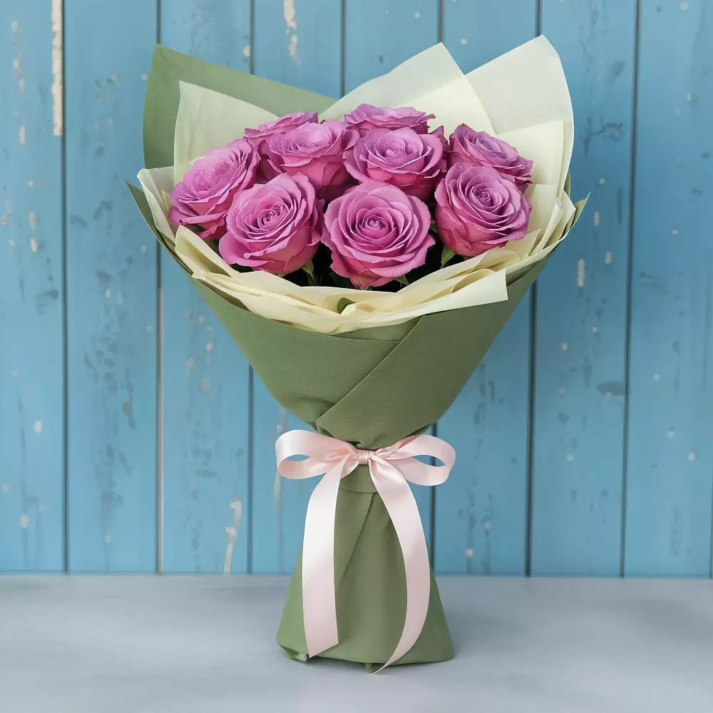 Букет Розы Фёрст Леди в Долгое