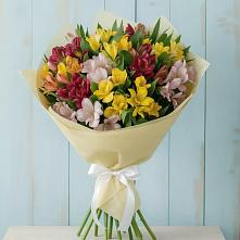 Букет цветов из:  Альстромерии в Долгое