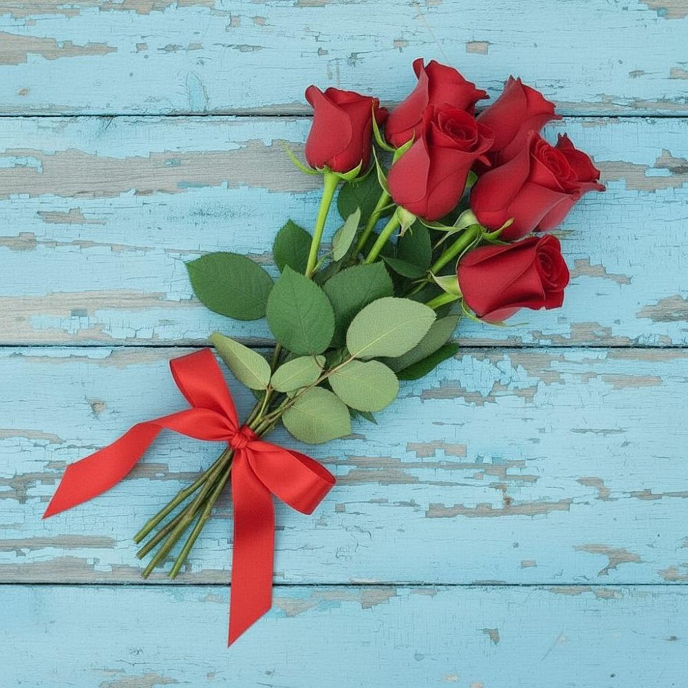 Букет Красные розы в Долгое