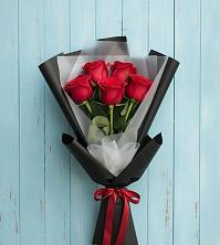 Букет цветов из:  Розы в Долгое