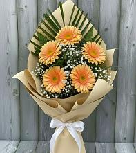 Букет цветов из:  Герберы #REPLACE_PRED# Долгое