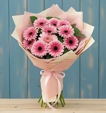 Букет цветов из:  Герберы в Долгое